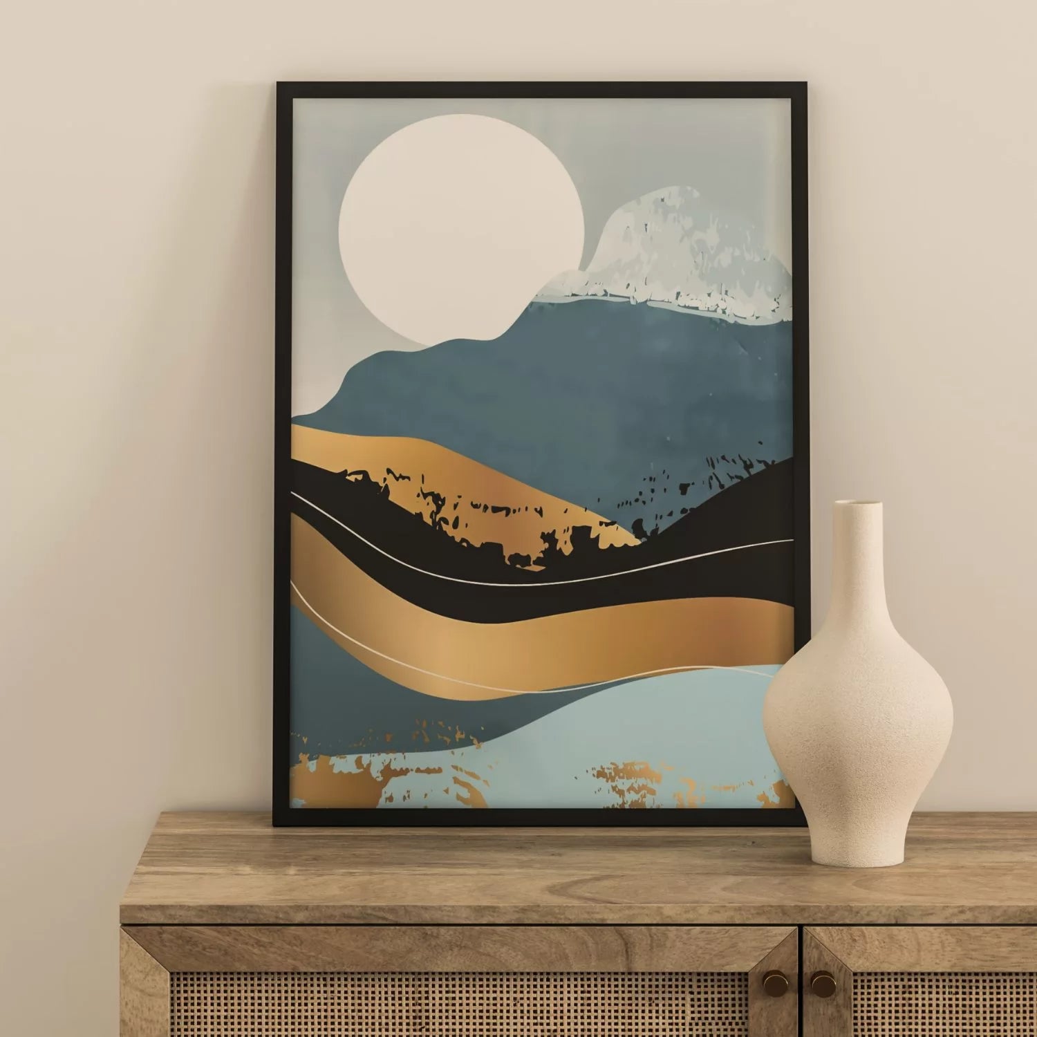 wall art Golden Moments premium