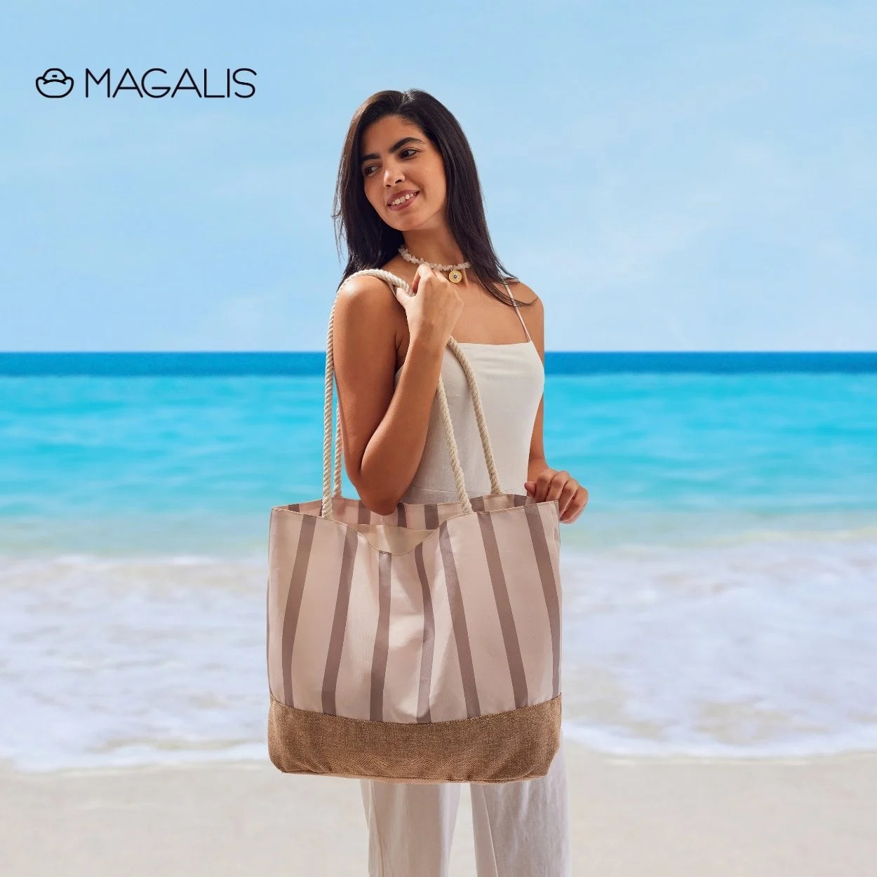 Tote bag - beach bag -magalis 