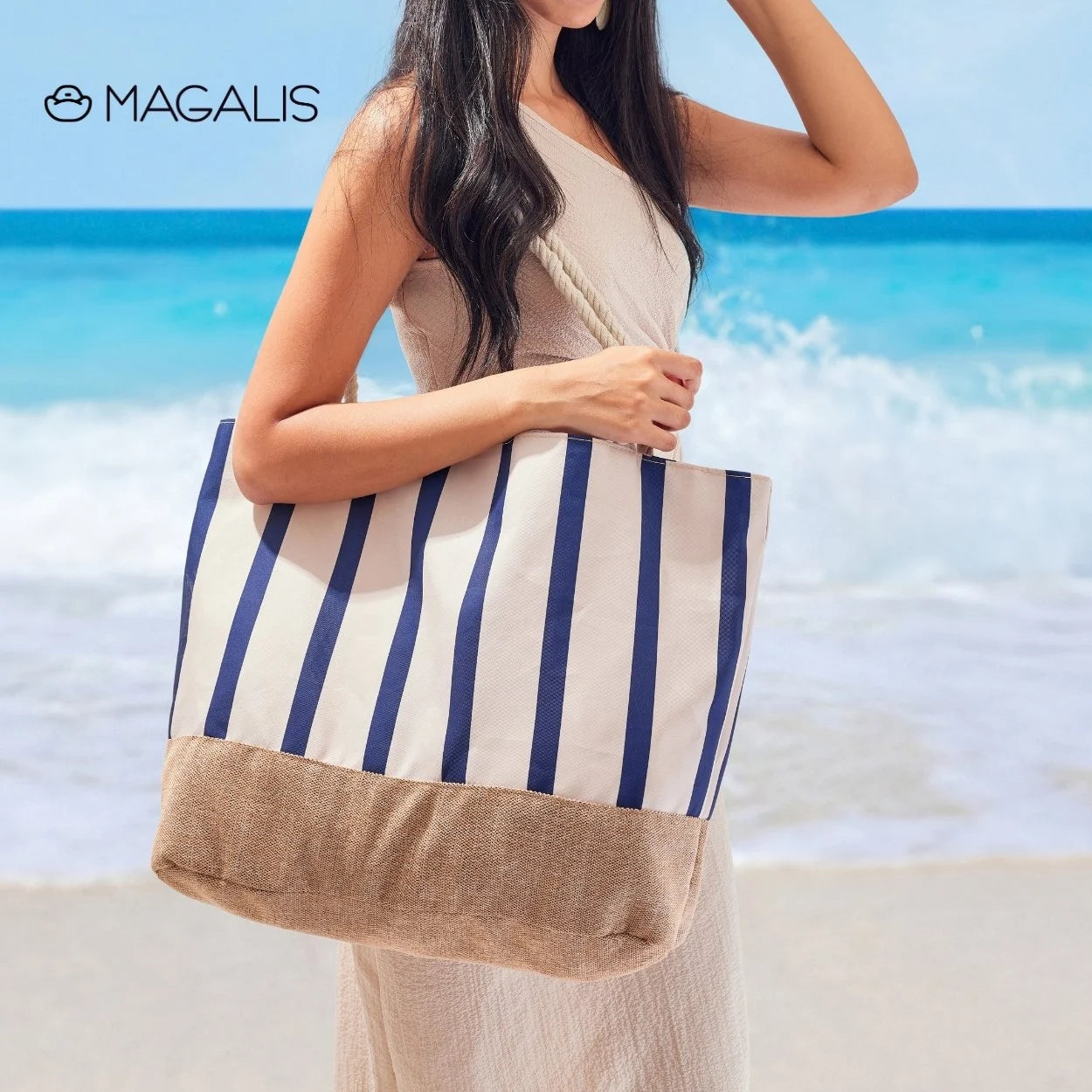 Tote bag - beach bag - magalis 